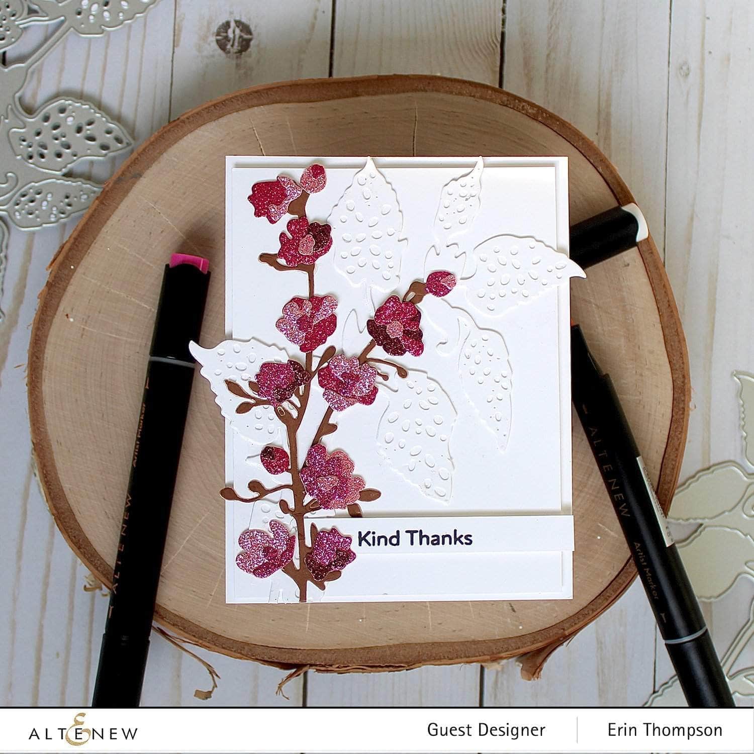 Mini Floral Die Set for Card Making & Scrapbooking - Perfect for DIY Crafts, Greeting Cards, and Paper Flowers