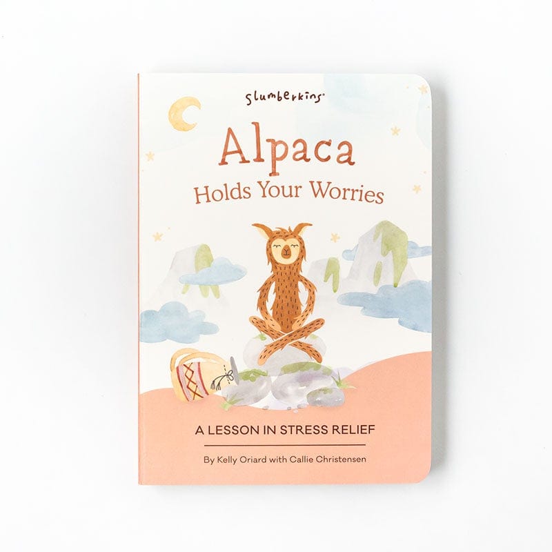 Alpaca Holds Your Worries Board Book - Cute Animal Story for Kids | Bedtime Reading, Preschool Learning & Emotional Development