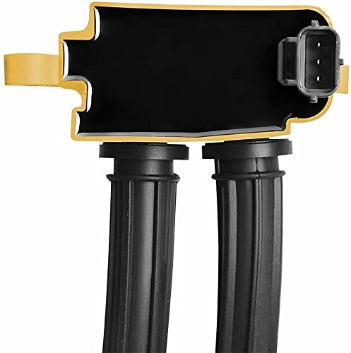 8-Piece MCK Energy Ignition Coil Pack & Iridium Spark Plug Set - Compatible with Chrysler Dodge Jeep Ram 1500/2500/3500, Challenger, Charger, Durango (2010-2017) 5.7L V8 HEMI Engine - High Performance Replacement for Smoother Acceleration & Better Fuel Efficiency