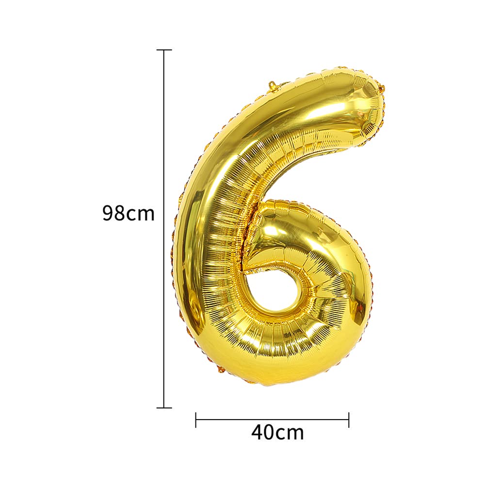 16th Birthday Party Decorations - Happy Birthday Banner, Helium Balloons, Gold Foil & Latex Balloons for Sweet 16 Celebration | Perfect for Teen Birthday Parties, Milestone Decorations & Photo Backdrops