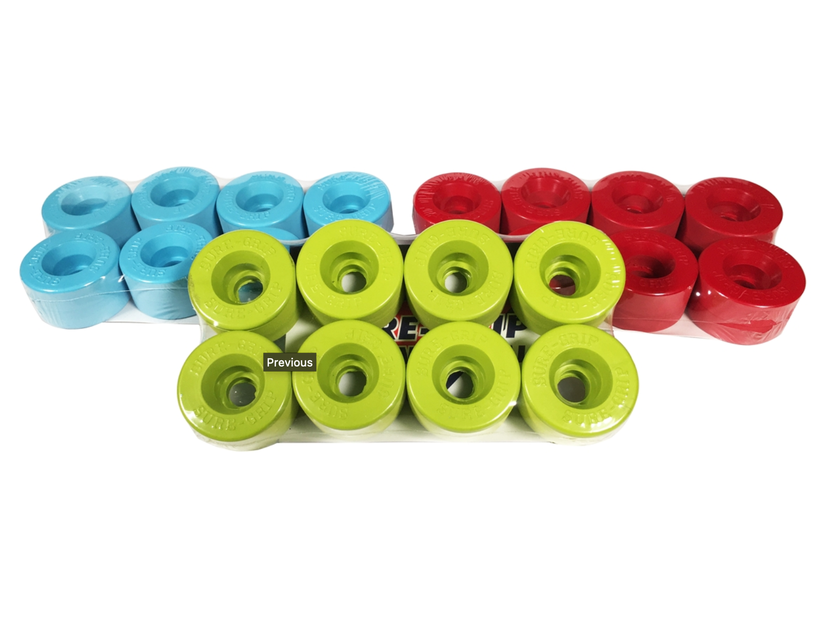 Sure Grip Velvet Indoor Wheels 99A - Premium Roller Skate Wheels for Indoor Skating, Rinks & Dance - Smooth Glide & Durability for Artistic & Recreational Skating