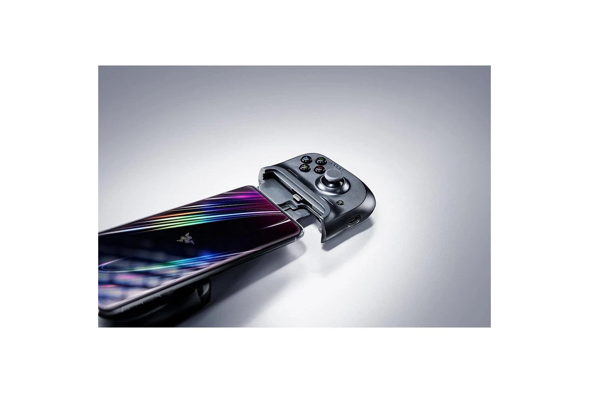 Razer Kishi Mobile Game Controller for iPhone iOS - Universal Gaming Pad for iPhone 11/12/13/14/15 Pro Max - Enhanced Mobile Gaming Experience for PUBG, Call of Duty & Fortnite