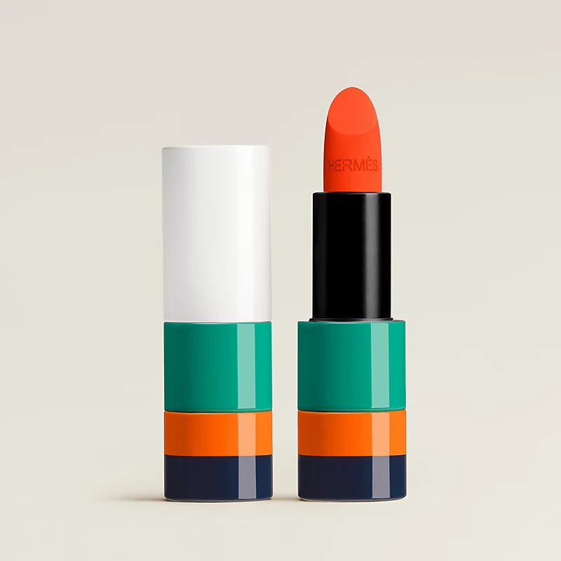 HERMÈS Rouge Hermès Matte Lipstick - Long Lasting, Highly Pigmented (Multiple Shades Available) - Perfect for Everyday Wear, Special Occasions & Makeup Lovers