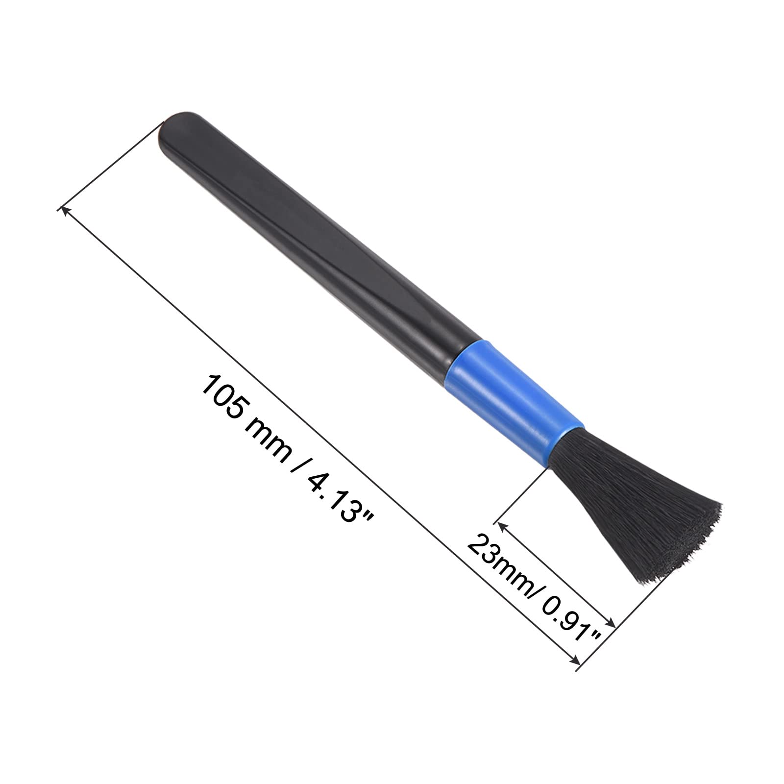 PATIKIL 4-Pack Keyboard Cleaning Brush Set - 23mm Window Groove Cleaner for Laptop, Computer, Electronics - Perfect for Dust Removal on Keyboards, Window Tracks & Small Crevices