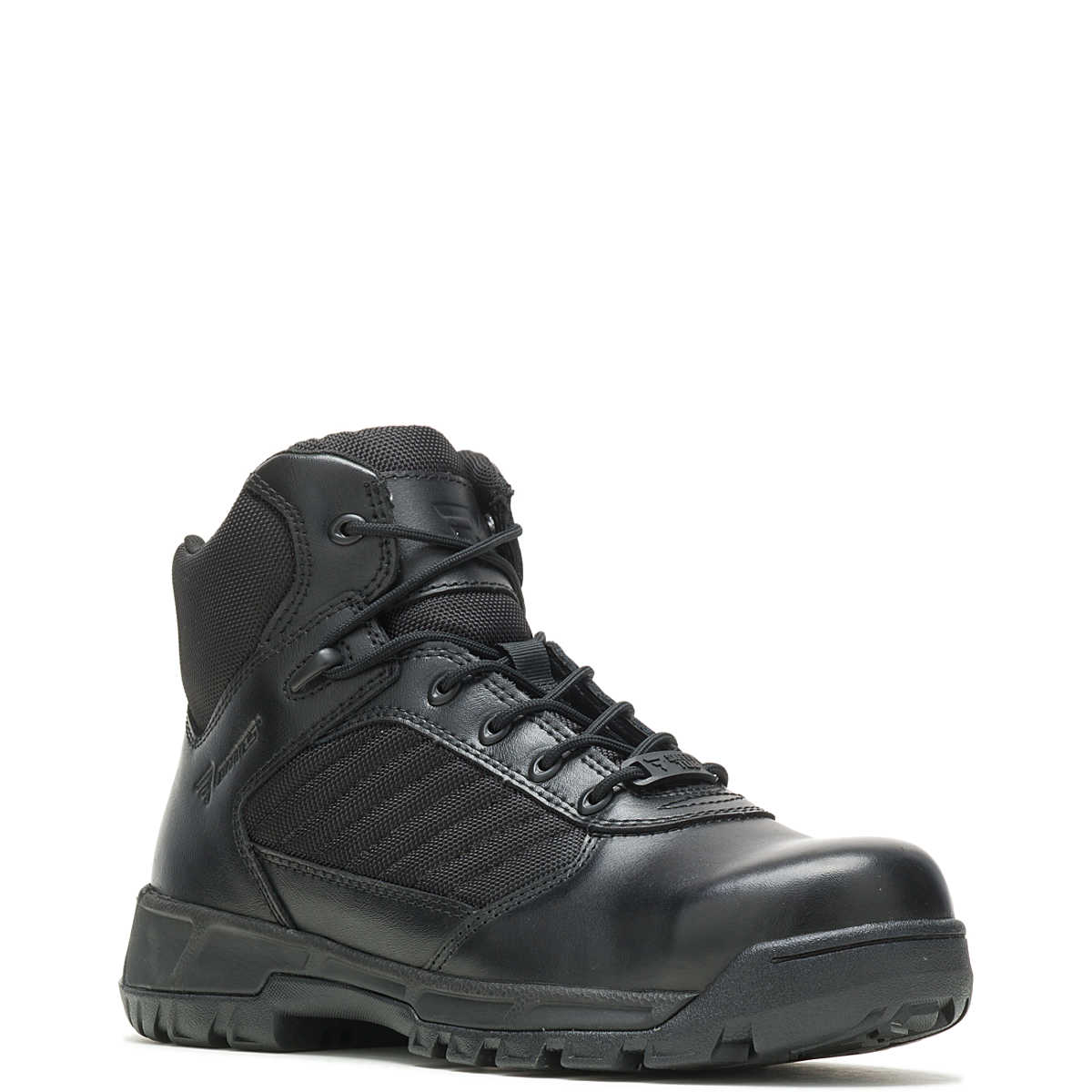 Tactical Sport 2 Mid Side Zip Composite Toe EH Boot - Black | Waterproof Work Boots for Construction, Hiking & Outdoor Safety
