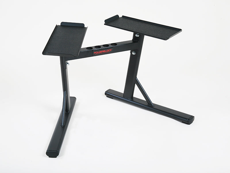 PowerBlock PowerMax Adjustable Dumbbell Stand - Heavy Duty Weight Rack for Home Gym & Strength Training - Perfect for Dumbbell Storage & Workout Space Organization