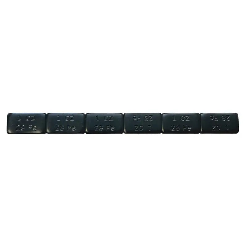 AA Black Coated Steel Wheel Weights (1oz) - Perfect for Tire Balancing, Automotive Repair & DIY Projects