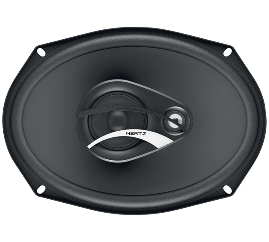 Hertz DCX 710.3 Dieci Series 3-Way 7x10 Coaxial Car Speakers (Pair) - Premium Sound for Trucks, SUVs & Custom Car Audio Systems