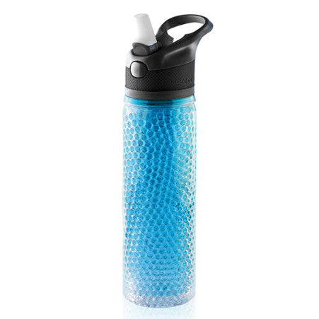 Asobu Deep Freeze 20oz Stainless Steel Water Bottle - Double Wall Vacuum Insulated, Leak Proof, Keeps Drinks Cold for 24 Hours - Perfect for Hiking, Gym, Office & Outdoor Activities