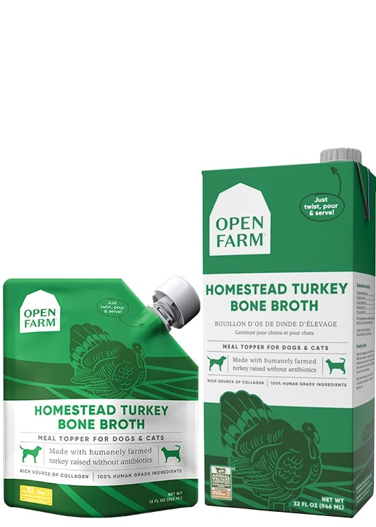 Premium Turkey Bone Broth for Dogs & Cats - High Protein, Grain-Free Supplement for Joint & Digestive Health - Perfect for Hydration & Mealtime Topper