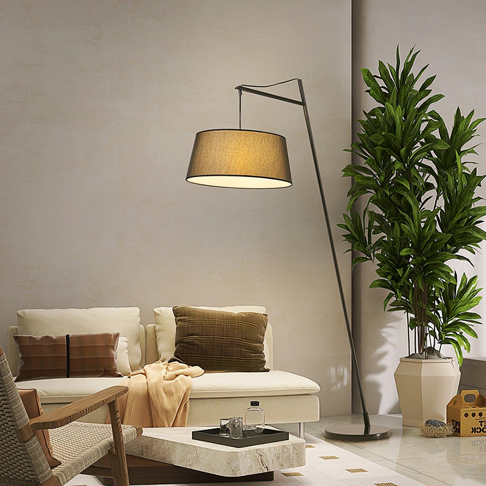 Arturo Modern Floor Lamp - Adjustable LED Standing Light for Living Room, Bedroom & Office - Dimmable Brightness & Energy Efficient Lighting for Home Decor