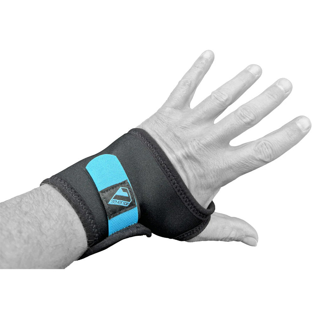 7iDP Control Wrist Support Brace - Right Hand Black - Comfortable Wrist Stabilizer for Gaming, Typing & Sports Injuries
