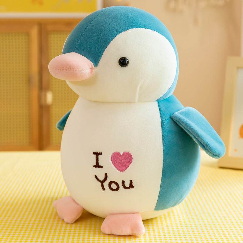 Adorable Frosty Penguin Plush Toy - Soft Winter Animal Stuffed Animal for Kids & Adults | Perfect for Christmas Gifts, Bedroom Decor & Cuddling