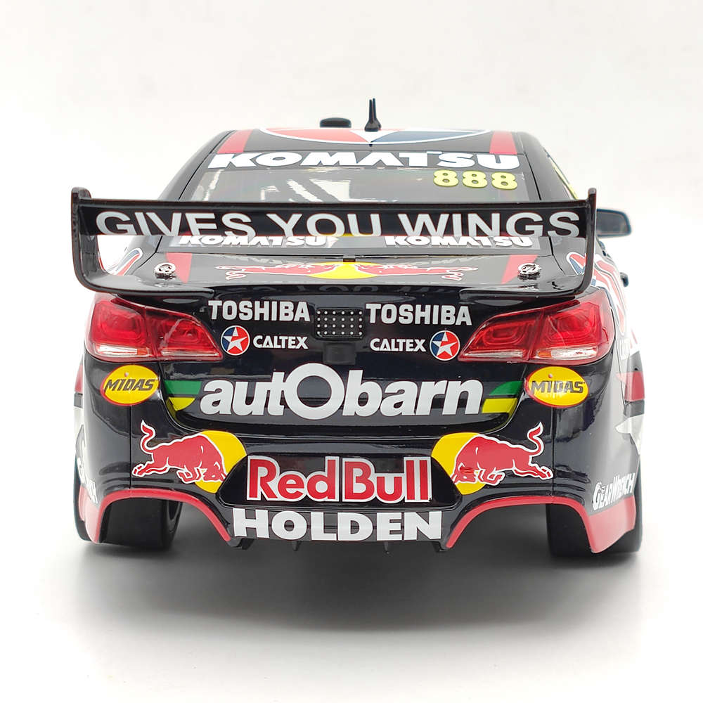 1:12 Scale Red Bull 2015 Bathurst Winner #888 Holden VF Commodore B12H15Q Resin Model Car - Collectible Diecast Racing Toy Gift for Car Enthusiasts & Display Decor for Office/Home