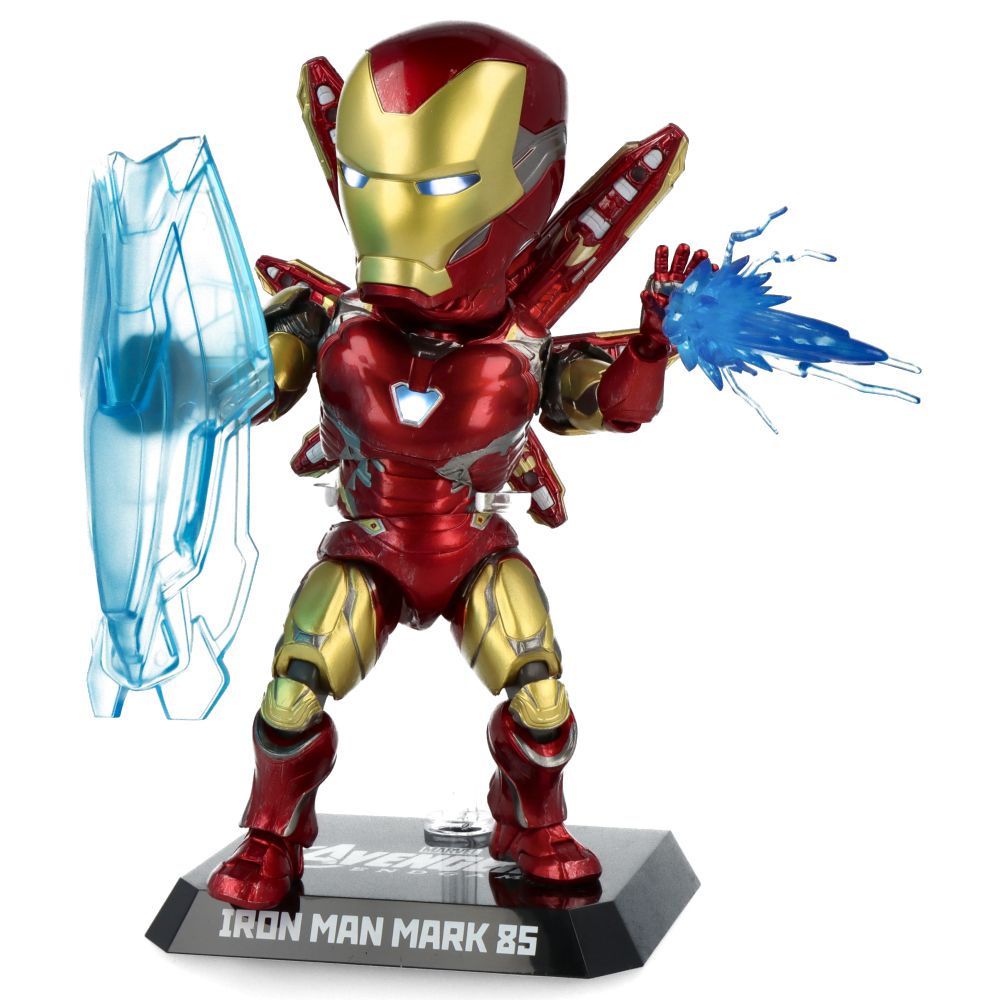 Hot Toys Egg Attack Iron Man Mark 85 (Avengers: Endgame) 1/12 Scale Collectible Figure - Perfect for Marvel Fans & Action Figure Collectors - Display for Home, Office, or Gaming Room Decor