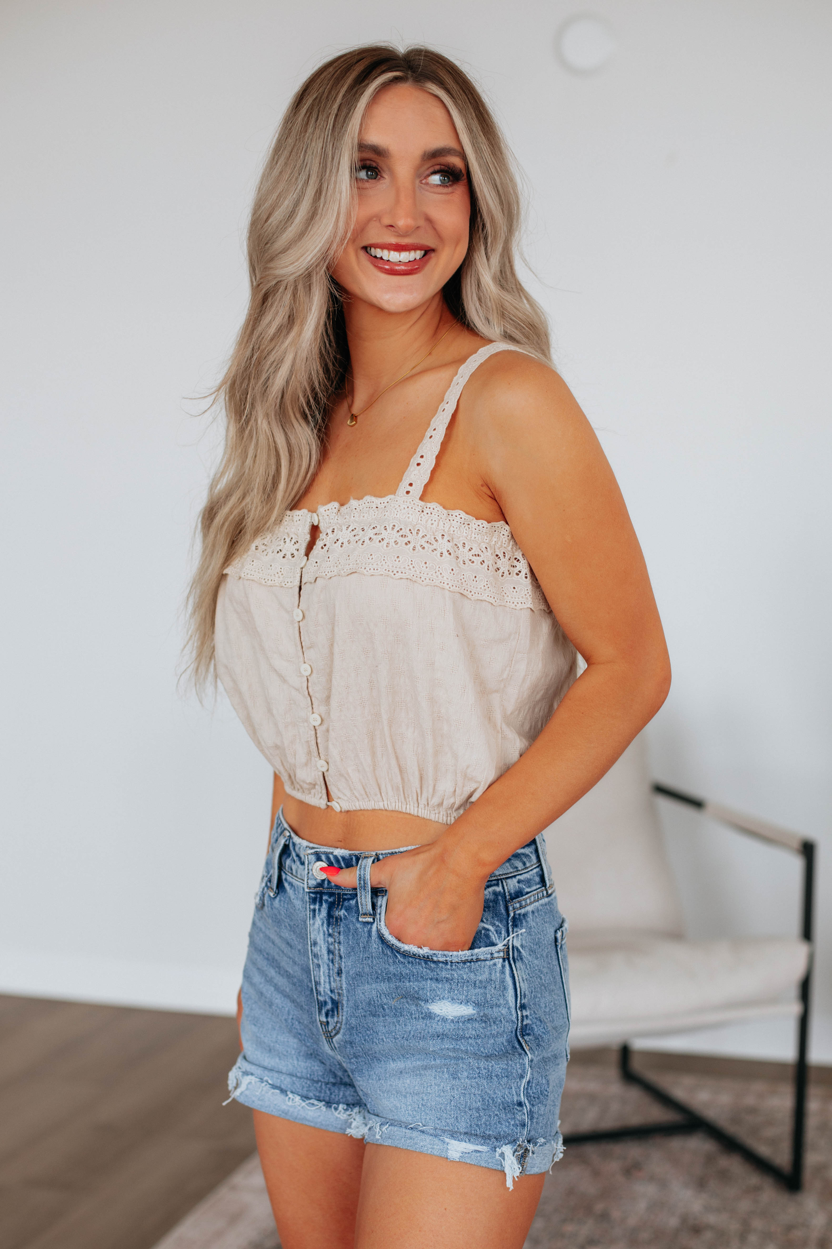 Delilah Tank Top for Women - Soft & Comfortable Casual Wear - Perfect for Summer, Yoga, and Everyday Outfits
