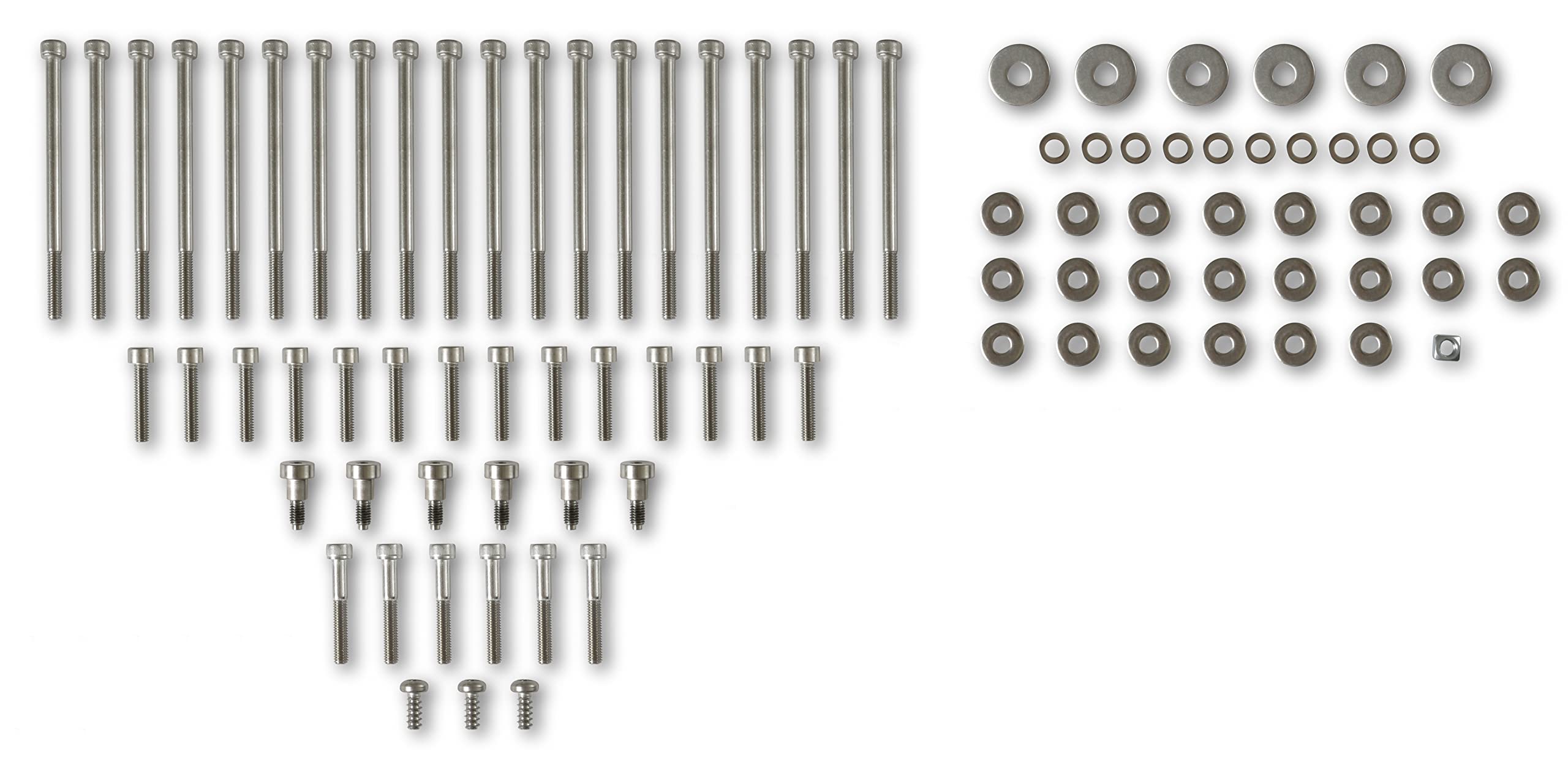 MSD 2712 Fastener Kit - High Quality Automotive Fasteners & Hardware Set for Engine Repair, Maintenance & DIY Projects - Perfect for Mechanics, Car Enthusiasts & Home Garage Use