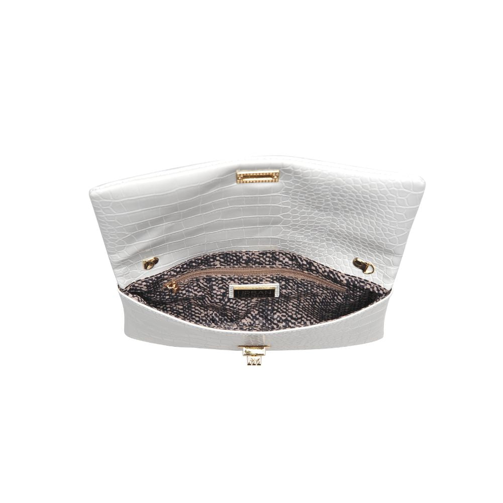Rykard Crocodile Leather Clutch Purse for Women - Stylish & Elegant Handbag for Evening Parties, Weddings, and Special Occasions