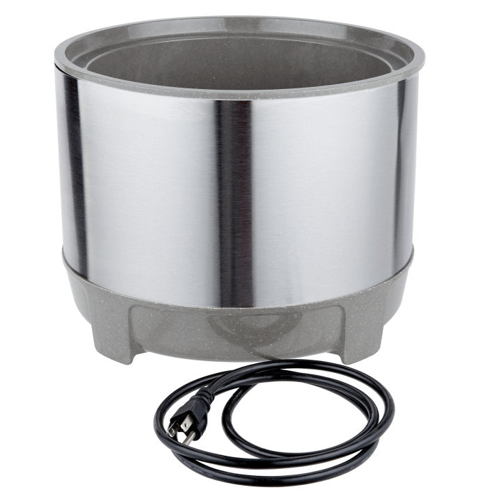 Vollrath Cayenne 11 Quart Commercial Soup Warmer - Heavy Duty Stainless Steel Food Warmer for Restaurants, Catering & Buffets - Keep Soups, Stews & Sauces Hot for Hours