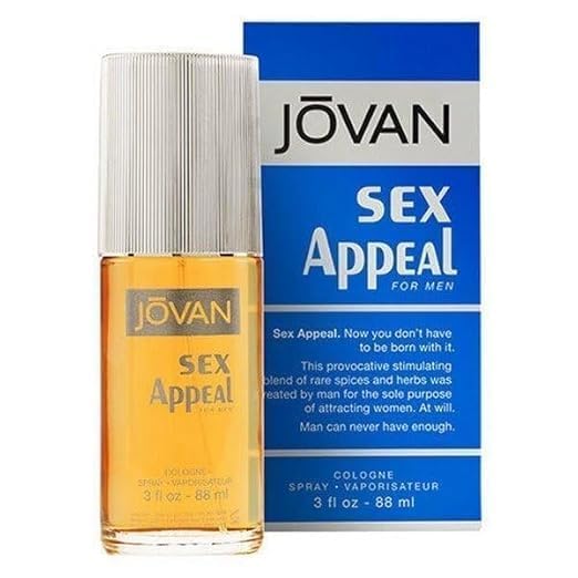 Best Sex Appeal Cologne for Men - 88ml Eau de Toilette | Long-Lasting Fragrance for Date Night & Special Occasions