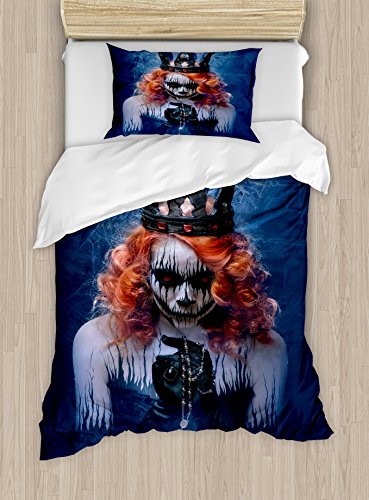 Navy Blue Orange Black