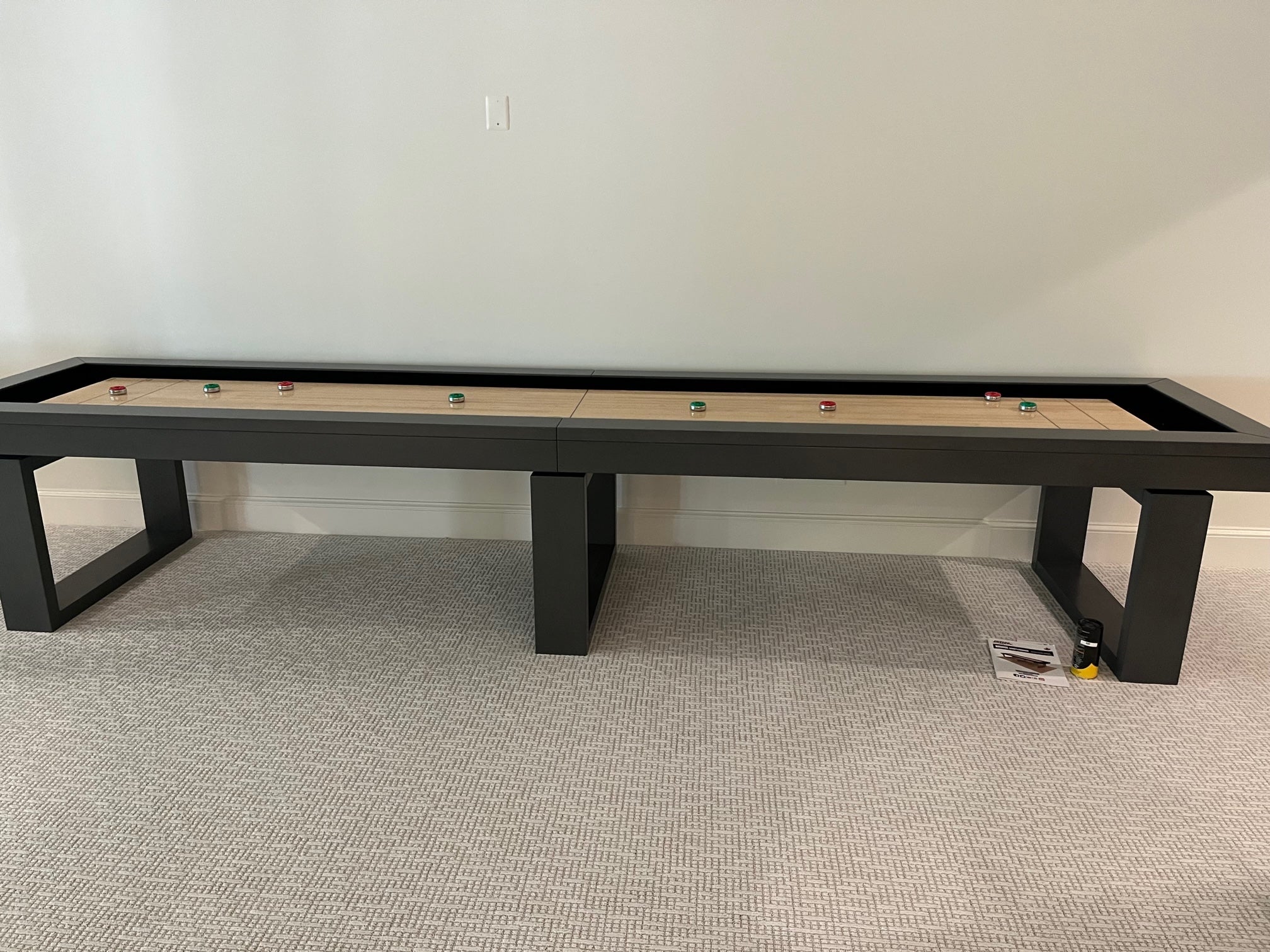 Premium Canadian Billiard Bridge Shuffleboard Table - Professional Quality for Game Rooms, Bars & Home Entertainment