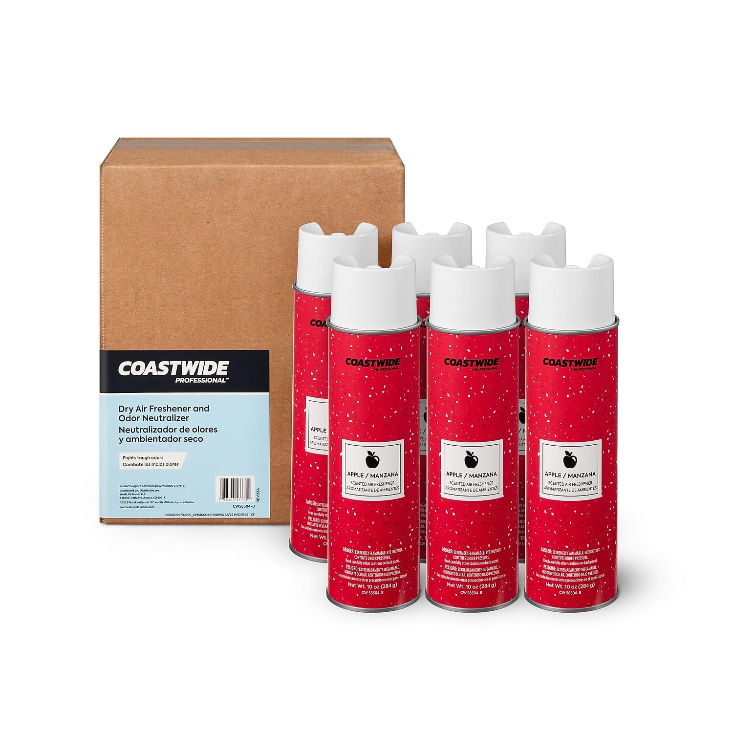 Apple Orchard Scented Dry Air Freshener Canister - 2611745 by Staples | Eliminate Odors in Home, Office & Car