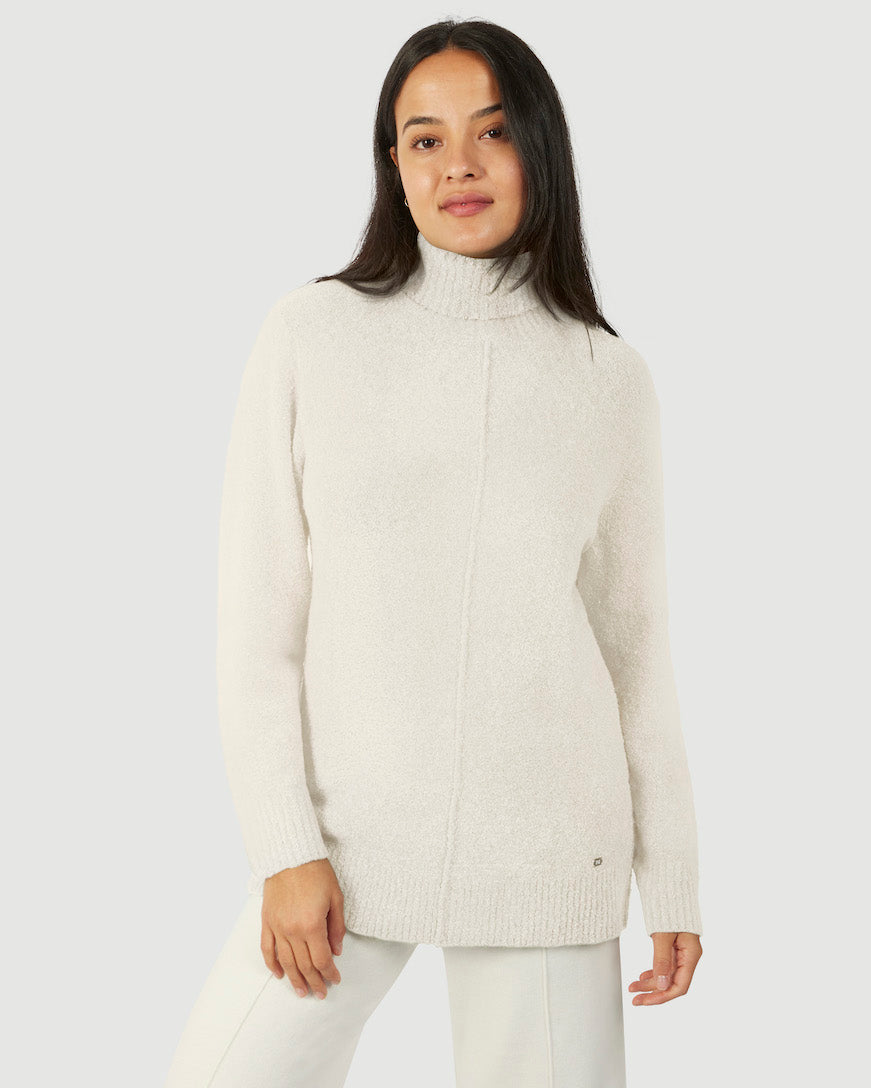 Naka Long Sleeve Sweater for Women - Cozy Knit Pullover for Fall & Winter - Perfect for Casual Outfits, Office Wear, and Layering