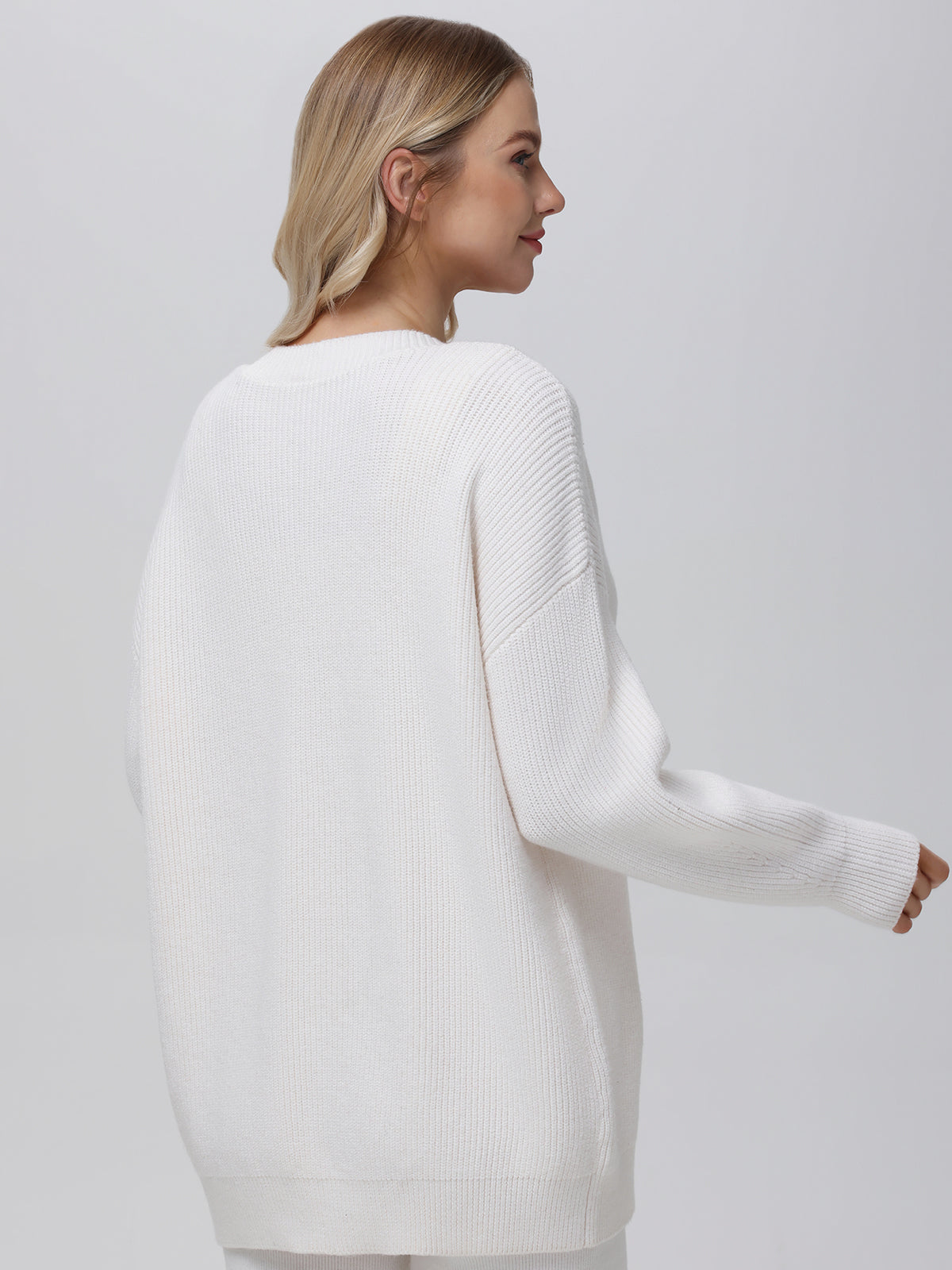 Evelyn Asymmetrical Luxe Oversized Cardigan for Women - Soft Chunky Knit Open Front Long Sweater | Perfect for Fall, Winter & Cozy Layering