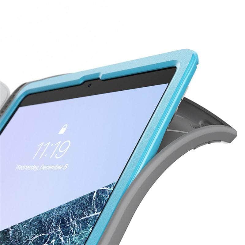 I BLASON iPad 9.7 Case with Stand - Cosmo Marble Design Trifold Protective Cover for iPad 7th/6th/5th Generation - Perfect for Work, Study & Travel