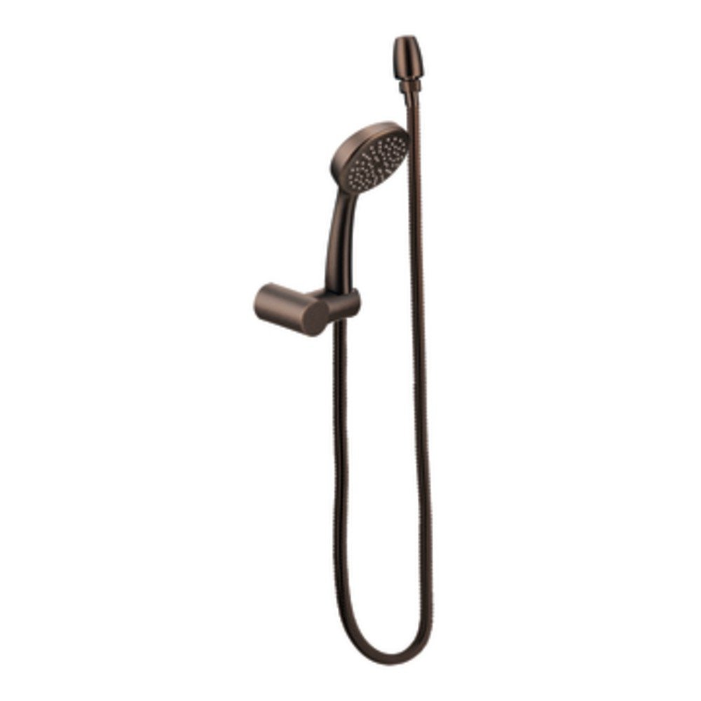 Moen 3865ORB Oil Rubbed Bronze Handheld Shower Head with Hose - Adjustable Spray Settings for Relaxing Bath & Spa Experience - Perfect for Bathroom Renovation & Home Upgrade