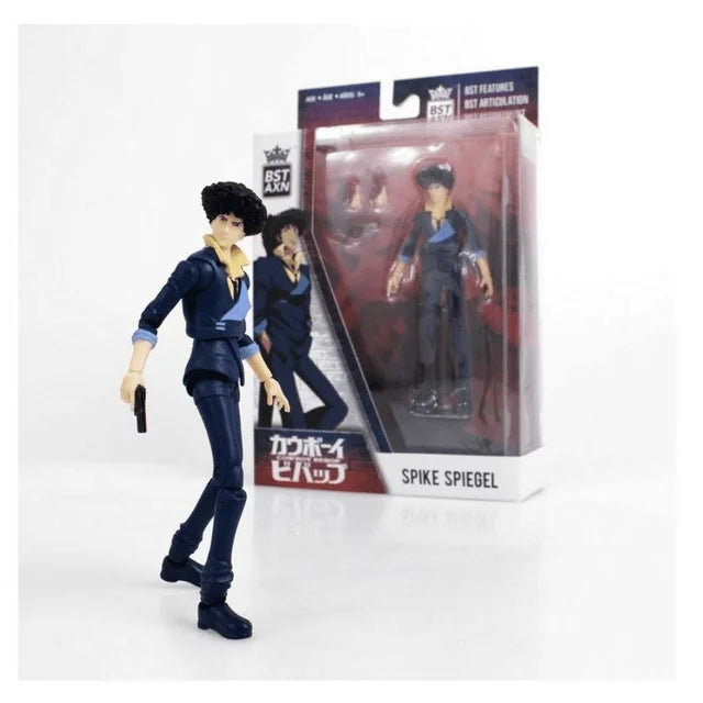 BST AXN Cowboy Bebop Spike Spiegel Action Figure - Anime Collectible for Fans | Perfect for Display, Cosplay, and Gift Giving