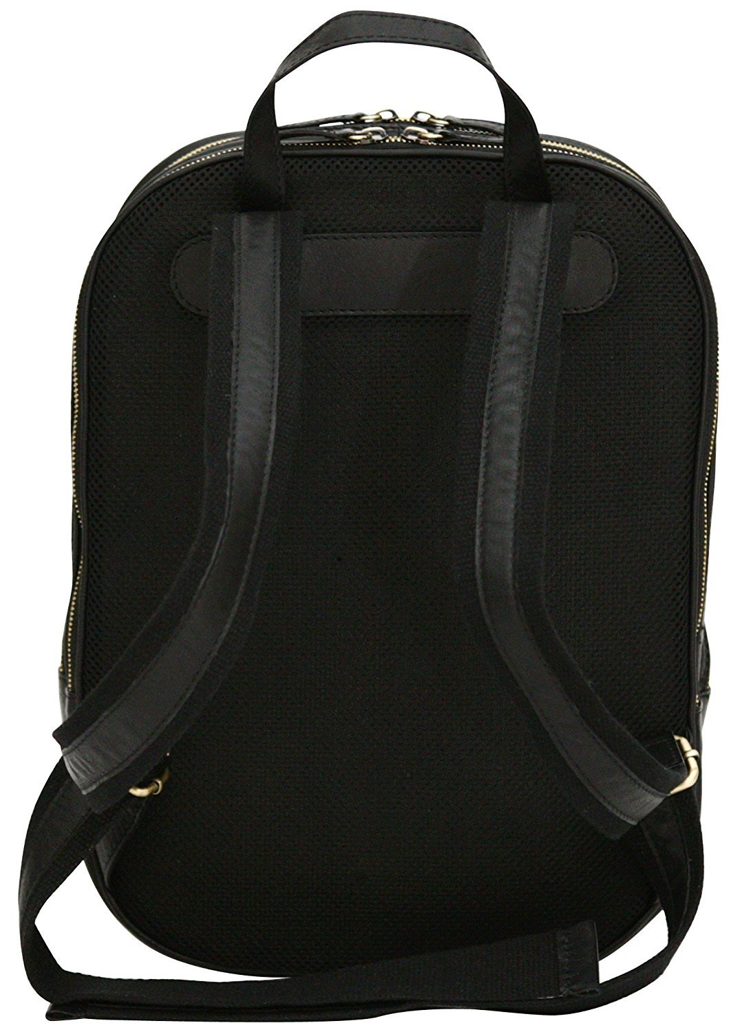 Premium Genuine Leather Laptop Backpack for Business & Travel - 15.6 Inch Laptop Compartment, USB Charging Port - Perfect for Office, Commuting & College Students