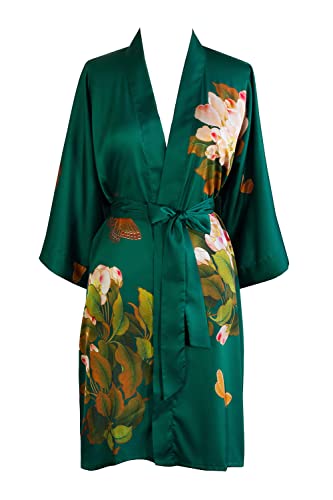 Peony & Butterfly - Emerald