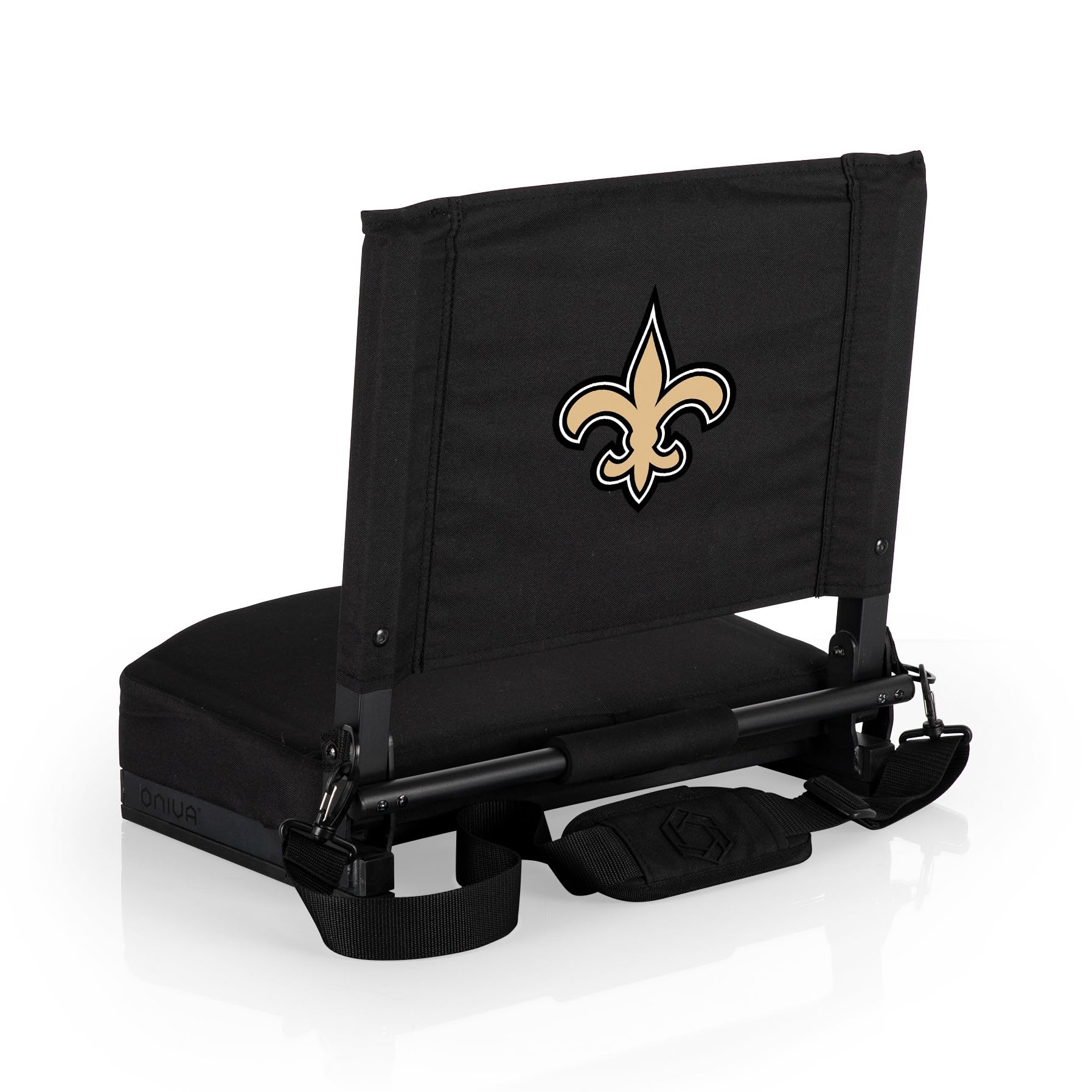 PICNIC TIME NFL Unisex-Adult Gridiron Stadium Seat - Lightweight Portable Folding Chair for Bleachers, Benches & Outdoor Events - Perfect for Football Games, Concerts, Camping & Tailgating