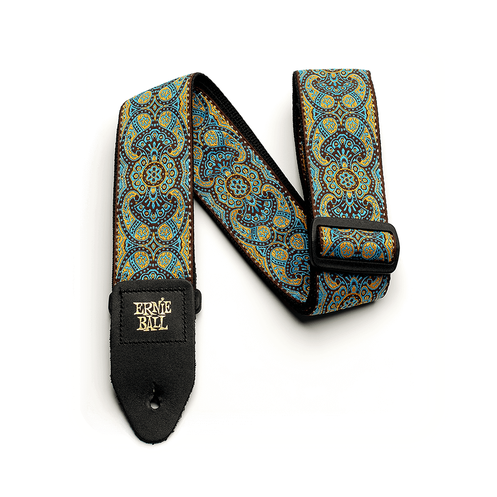 Ernie Ball Imperial Paisley Jacquard Guitar Strap - Premium Adjustable Instrument Strap for Electric & Acoustic Guitars - Perfect for Live Performances, Studio Sessions & Music Practice