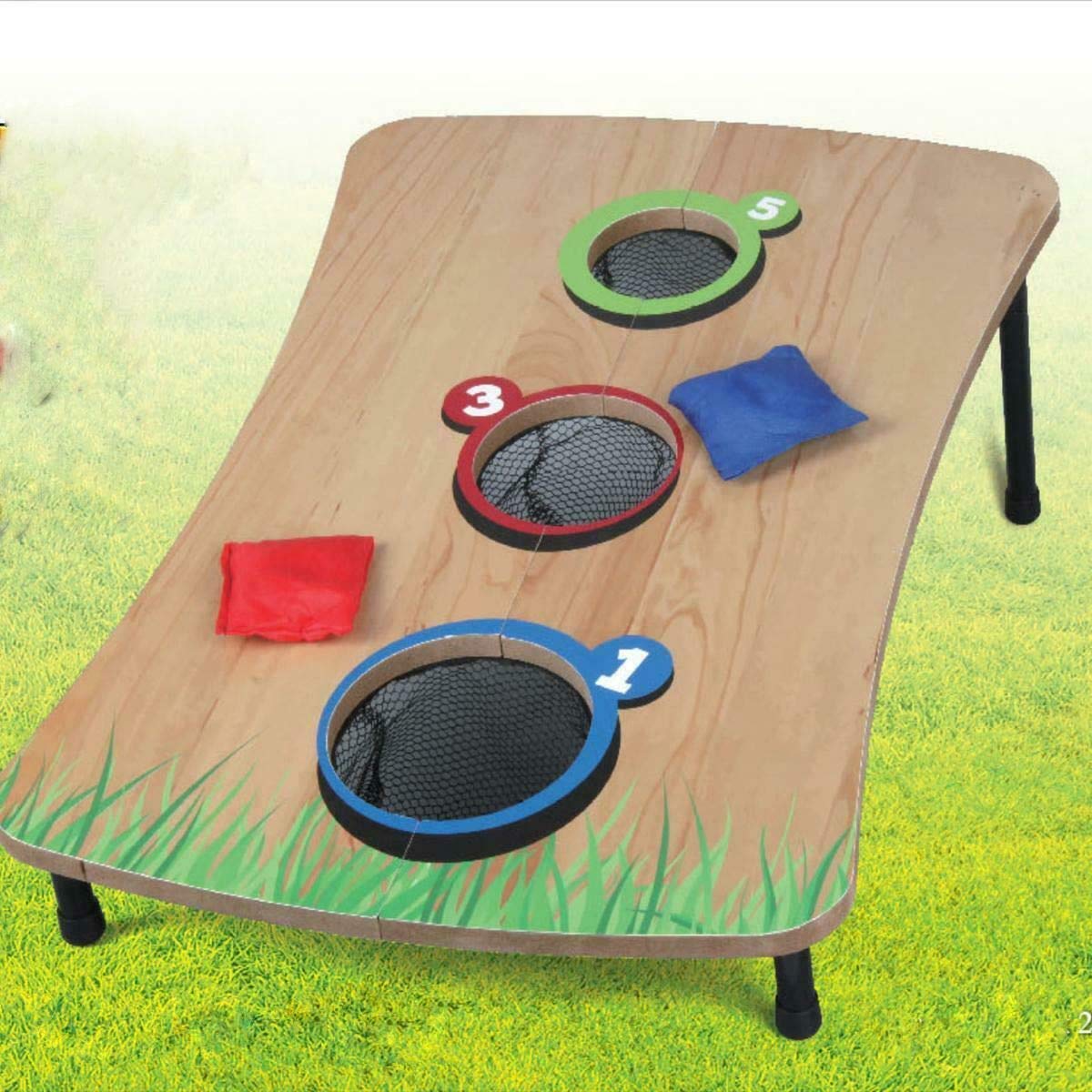 Unibos Bean Bag Toss Game Set - 6 Premium Bean Bags for Indoor/Outdoor Fun | Perfect for Kids Parties, Carnival Games & Birthday Decorations | Great for Backyard BBQs, Family Gatherings & School Events