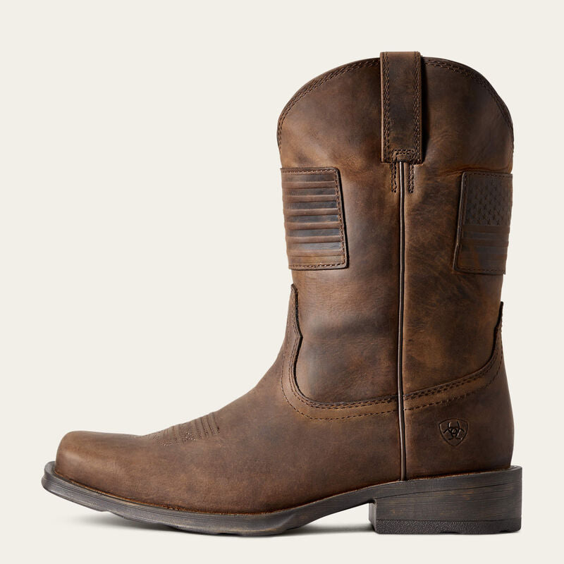 Patriotic Western Boots for Men & Women - Durable Cowboy Boots with Rambler Design - Perfect for Rodeo, Country Dancing & Outdoor Adventures