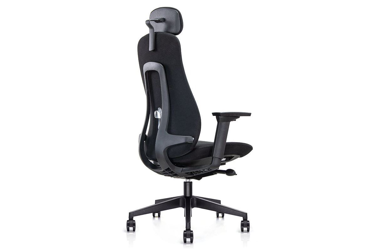 Premium Macaw Executive Fabric Chair - High Back Ergonomic Office Chair for Home & Business - Perfect for Long Hours of Comfortable Work or Study