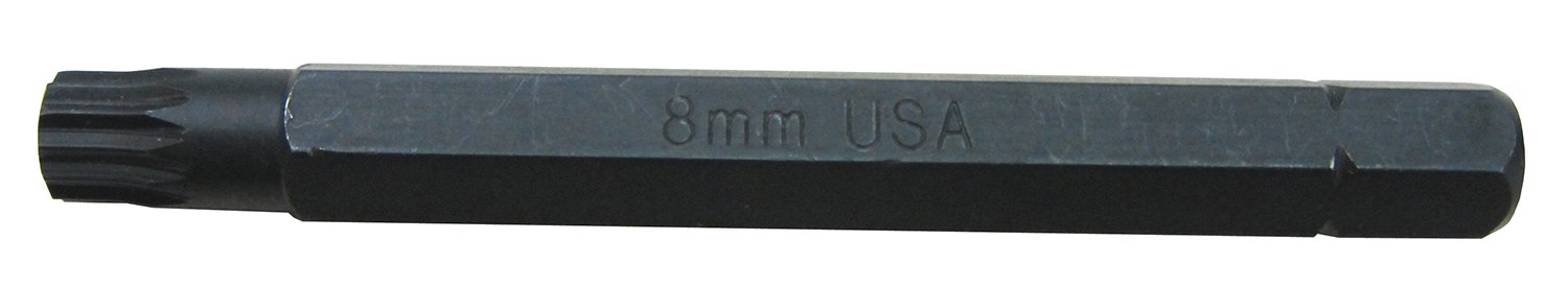 8mm Serrated Bit Wrench - Lang Tools 676-8 for DIY & Auto Repair