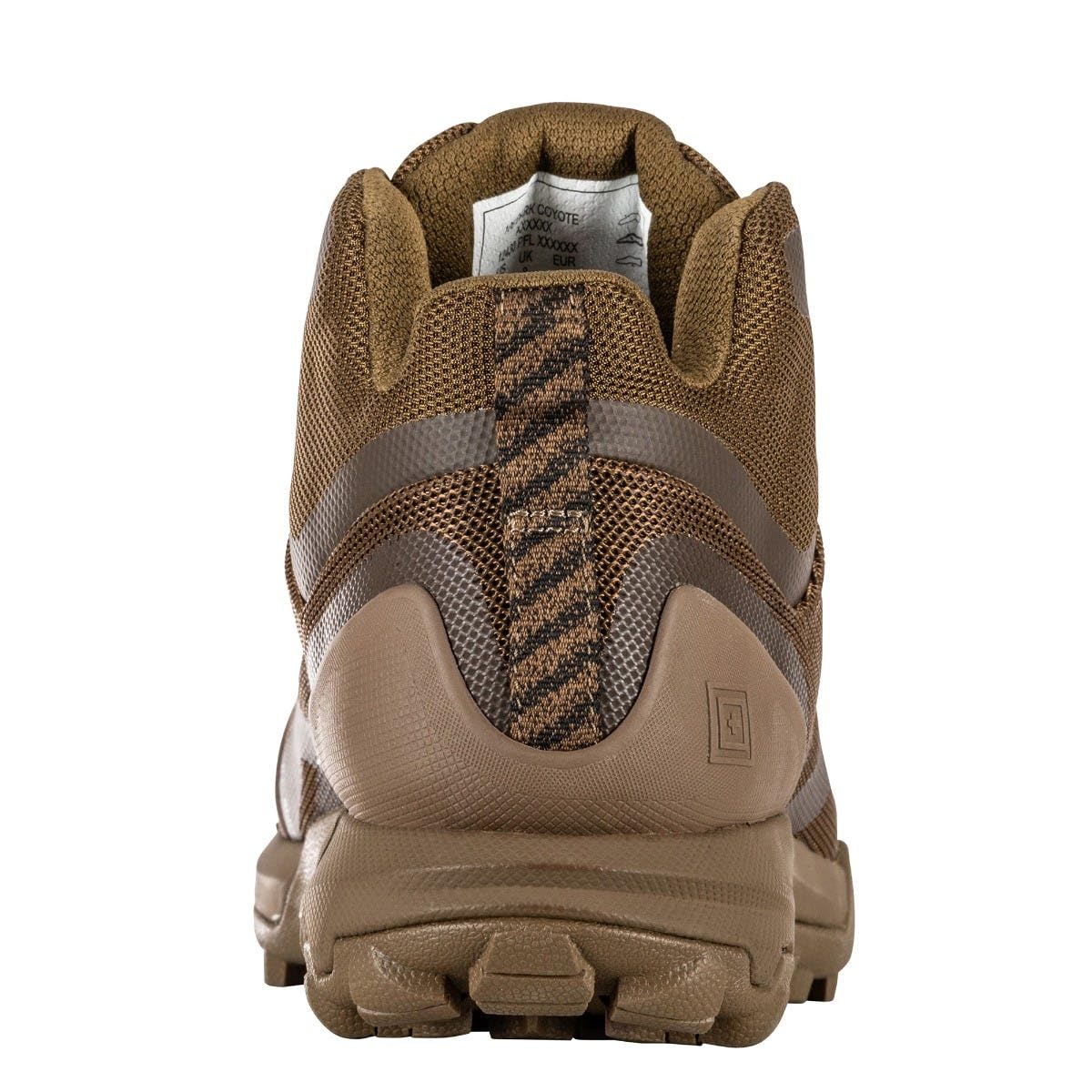 5.11 Tactical Work Boots for Men - All-Terrain Mid Height Hiking & Patrol Shoes | Outdoor Safety Footwear | Regular & Wide Width Options | Style 12430 | Perfect for Law Enforcement, Construction & Outdoor Adventures