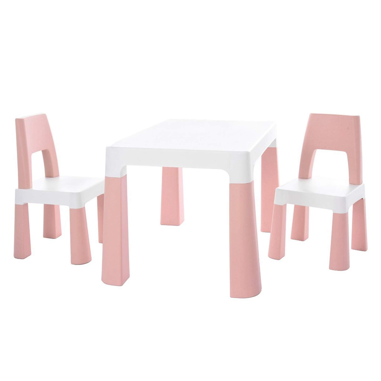 Melupa Kids Table and 2 Chairs Set - Wooden Toddler Activity Table with Storage Bins | Perfect for Reading, Drawing, Snack Time & Playroom Furniture | Durable Children's Learning Desk for Home & Preschool