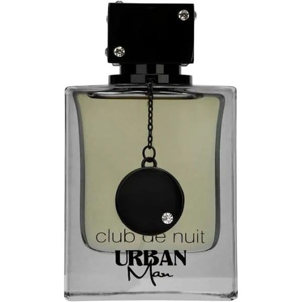 Club de Nuit Urban Cologne for Men - 3.55 oz (105ml) Eau de Toilette Spray - Long Lasting Fresh Scent - Perfect for Date Night, Office & Special Occasions