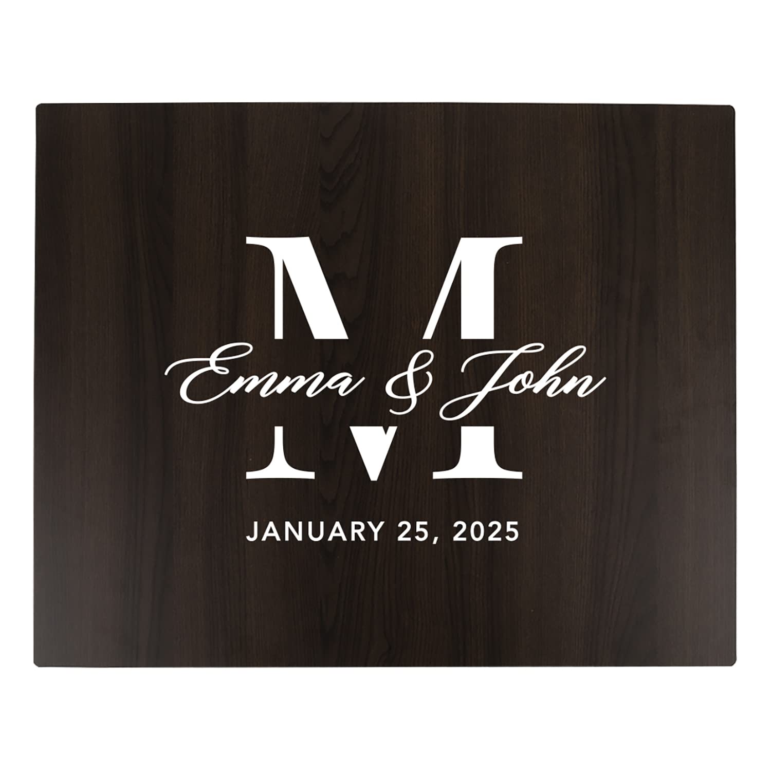 Custom Large Wooden Welcome Sign for Wedding - 16