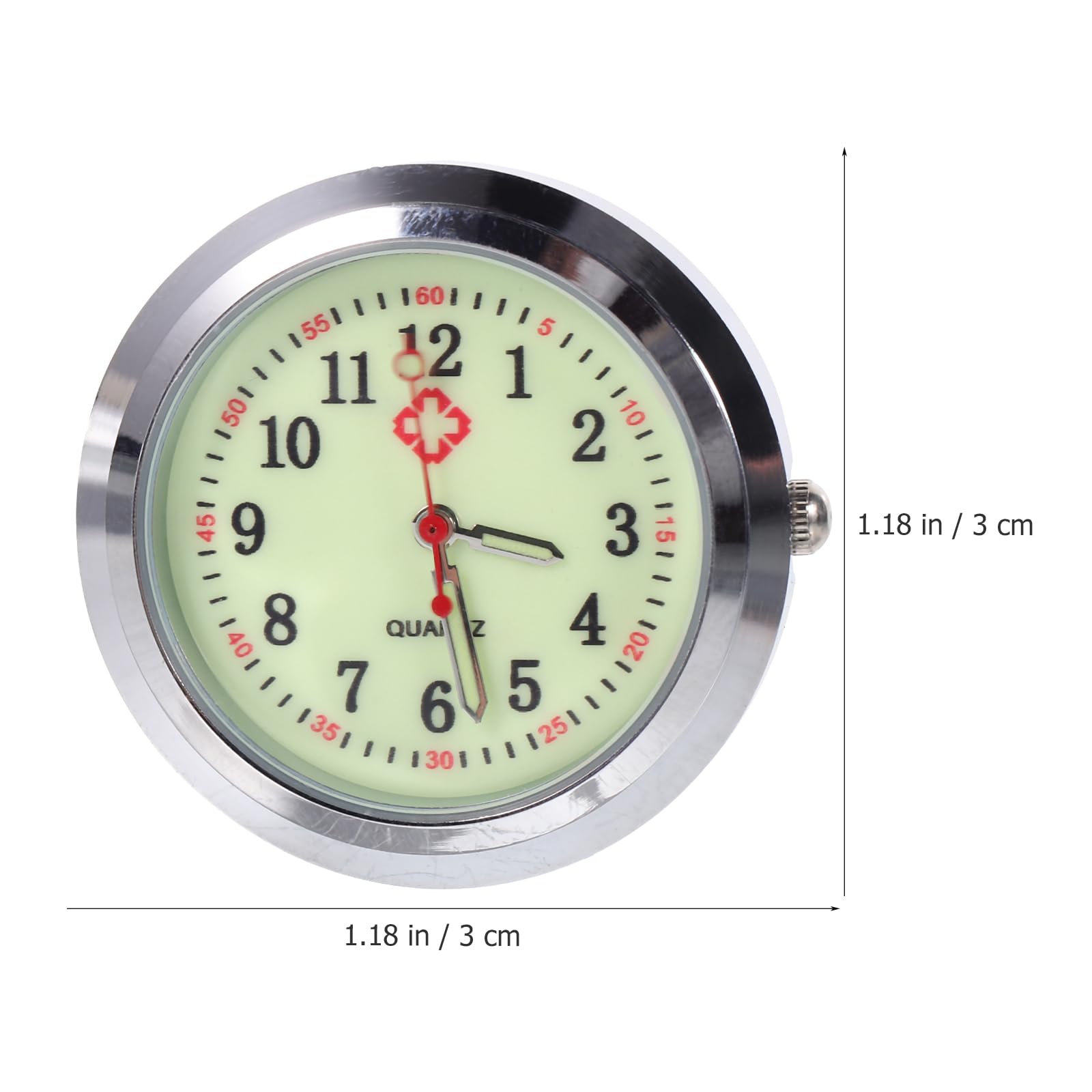 CALLARON 2-Pack Nurse Watches for Women - Digital Clip-On Fob Watch with Luminous Display, Vintage Pocket Watch Style - Perfect for Nurses, Medical Students & Healthcare Professionals (Hospital, Clinic, Nursing Shifts)