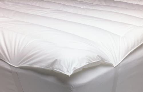 Eco-Friendly Natural Living INGEO™ Mattress Topper - Breathable & Hypoallergenic for Better Sleep | Perfect for Allergy Sufferers & Sustainable Home Decor