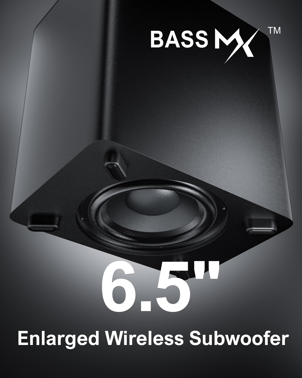 ULTIMEA 7.1 Channel Sound Bar for TV with Wireless Subwoofer - 410W Peak Power Virtual Surround Sound System, App Control, 4 Wired Speakers - Perfect for Home Theater, Gaming & Movie Nights