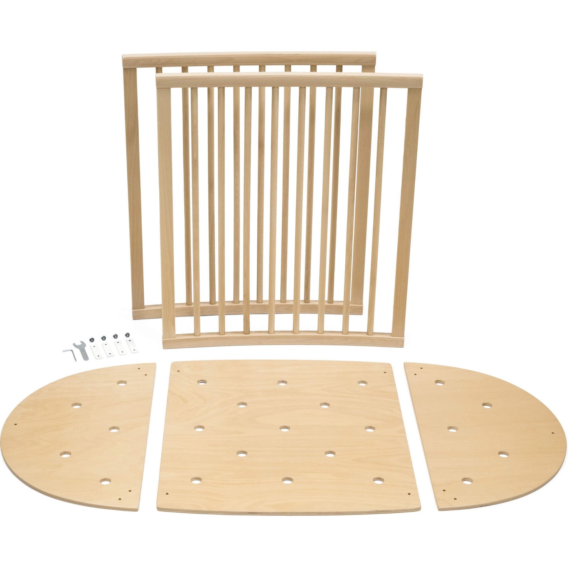 Stokke Sleepi Bed Extension V3 – Convertible Crib to Toddler Bed, Safe & Durable Baby Furniture for Nursery Room – Perfect for Growing Babies from Newborn to 4 Years Old