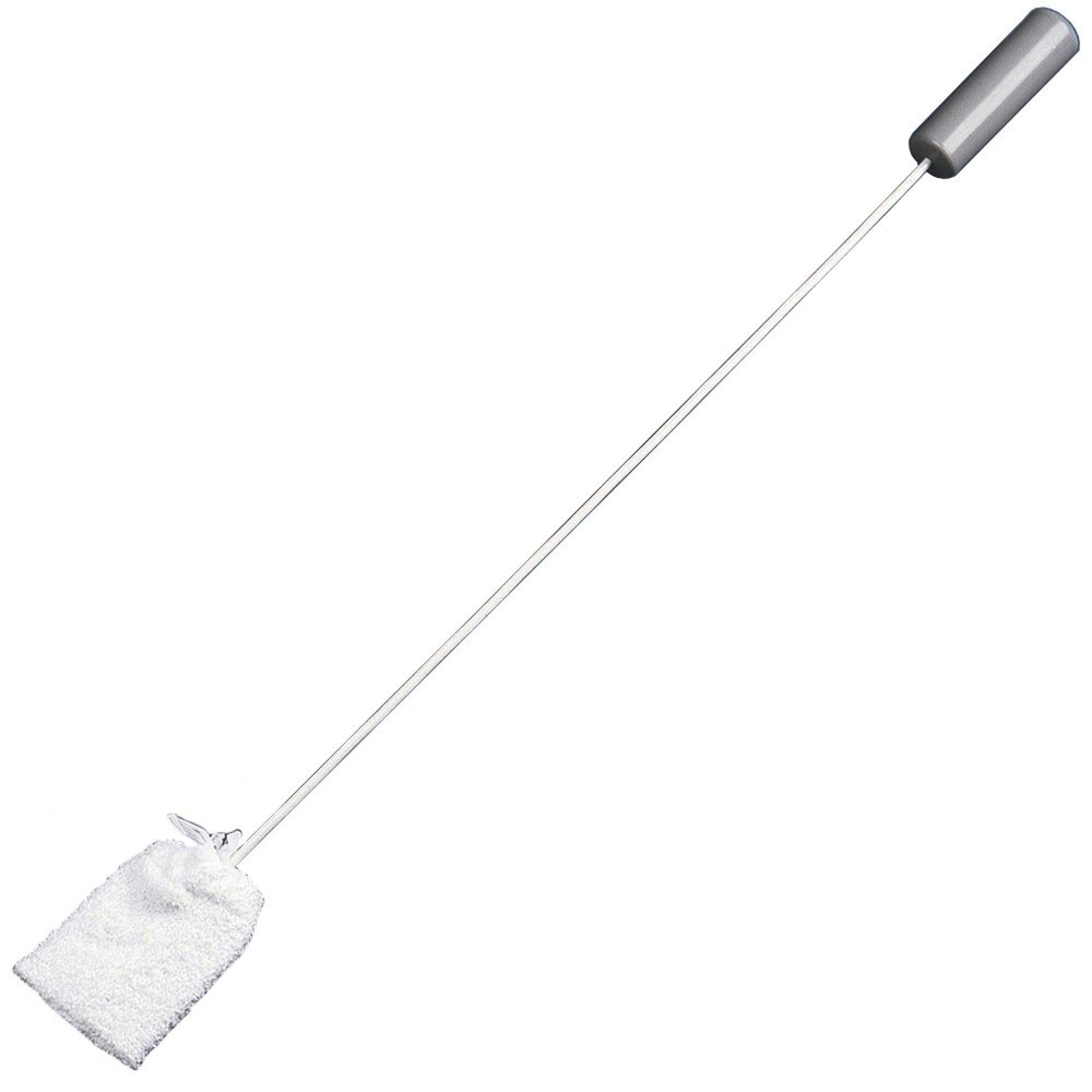 Homecraft Toe Washer & Foot Cleaning Brush - Long Handle Self-Cleaning Bath Tool for Elderly, Disabled & Handicapped Users | Terry Cloth Design for Personal Hygiene & Foot Care | Perfect for Bathroom, Shower & Home Healthcare Use