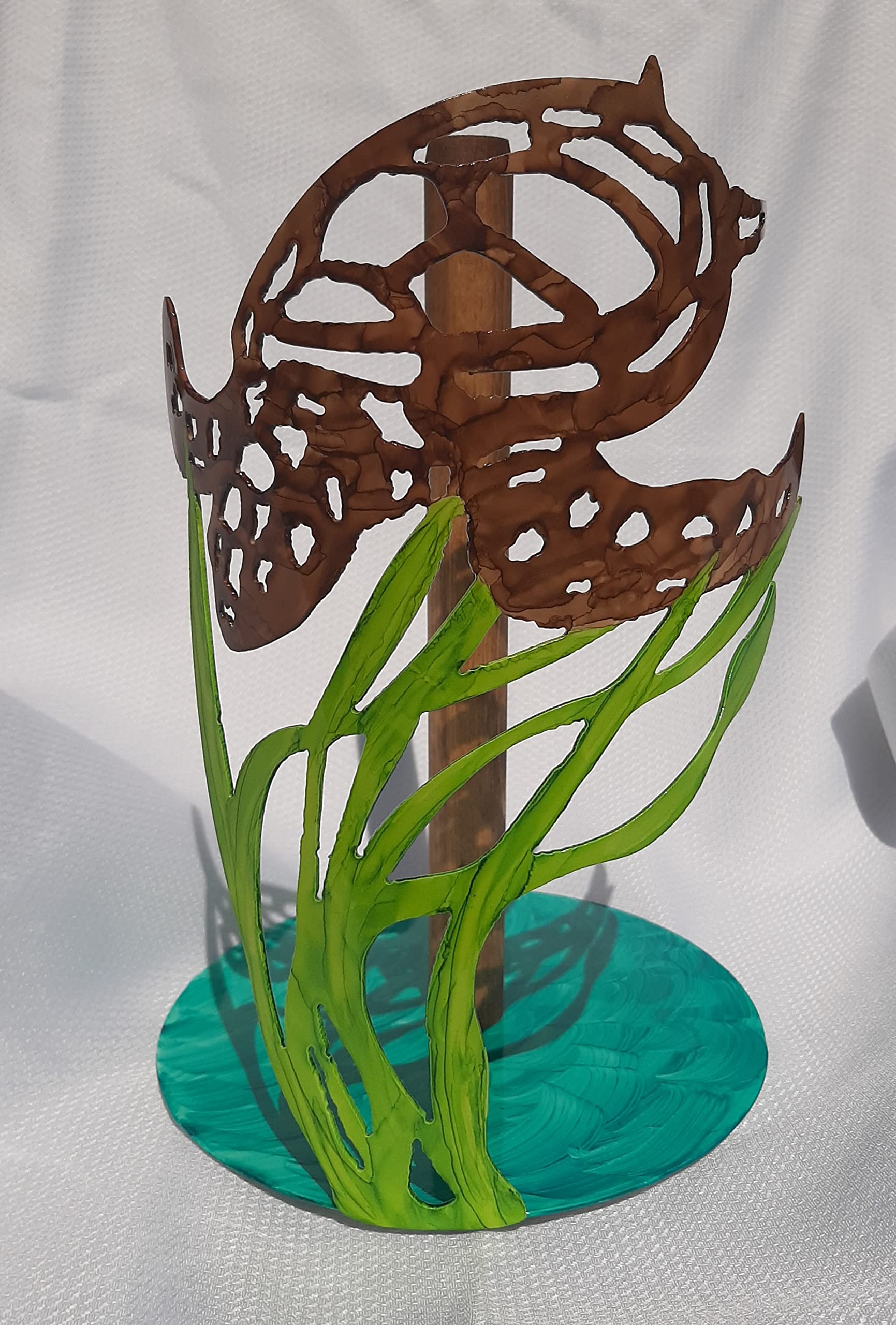 Sea Turtle Paper Towel Holder - Cute & Functional Kitchen Decor for Bathroom, Kitchen, or Beach House - Perfect for Coastal Themed Homes